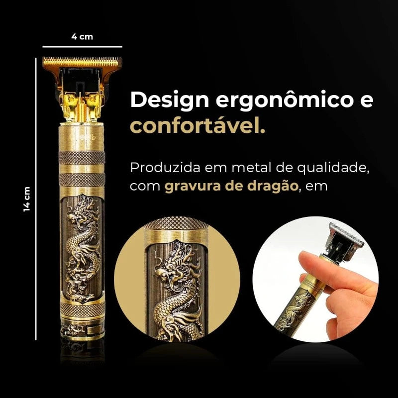 Máquina de Corte de Cabelo e Barba DAFUSHOP - Profissional Elétrica