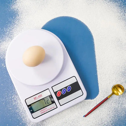 Balança Digital de Cozinha Alta Precisão - Ideal para Dieta e Nutrição até 10kg