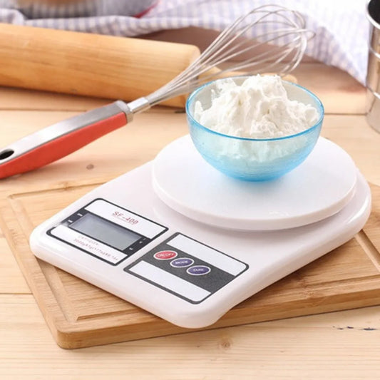 Balança Digital de Cozinha Alta Precisão - Ideal para Dieta e Nutrição até 10kg