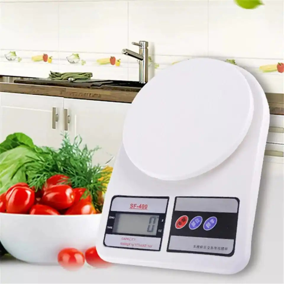 Balança Digital de Cozinha Alta Precisão - Ideal para Dieta e Nutrição até 10kg